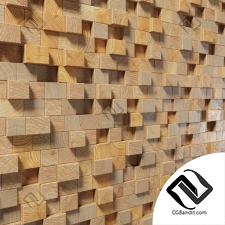 Деревянная 3d панель Wooden 3d panel