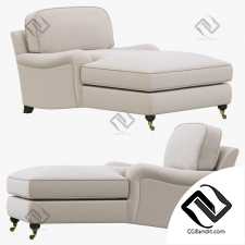 Шезлонг RH English Roll Arm Upholstered Chaise