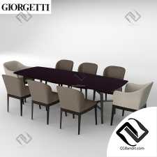 Giorgetti conference table and chair