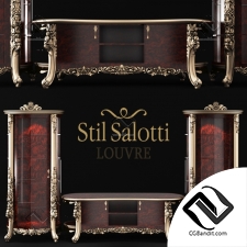 Тумбы, комоды Sideboards, chests of drawers Stil Salotti LOUVRE