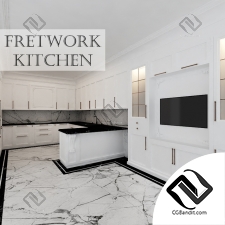 Кухня Kitchen furniture Fretwork