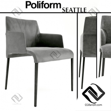Стул Chair Poliform Seattle