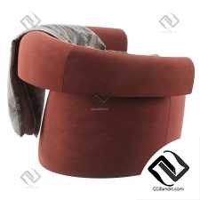 Ruff Armchair by Moroso