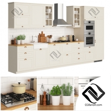 Кухня Kitchen furniture Ikea Metod Bodbyn 24