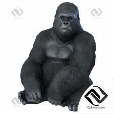 Скульптуры Sculptures Monkey Gorilla