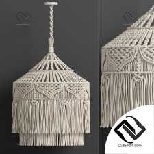 Подвесной светильник macrame 07