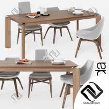 Стол и стул Table and chair Porada