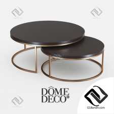 Набор журнальных столов Set of coffee tables  Dome Deco 06