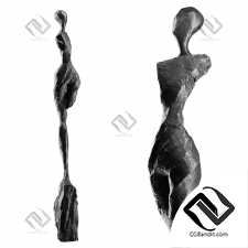 Скульптуры Abstract human