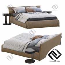 Leather Bed Fox By Meridiani