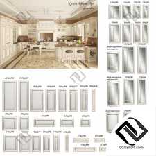 Кухня Kitchen furniture Athena Oro, facades