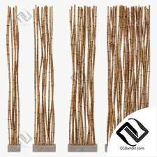 Bamboo low decor n6