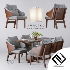 Стол и стул Table and chair Single Thread AvroKo