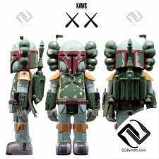 Игрушки KAWS Boba Fett Companion