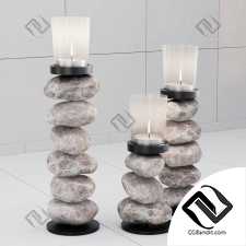 Candles stone