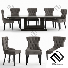 Стол и стул Table and chair The Sofa & Chair Company 02