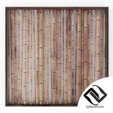 Bamboo decor wall branch n8