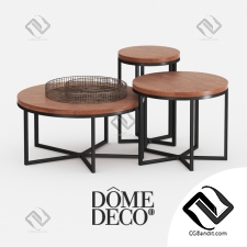 Журнальный стол Coffee table Dome deco 02