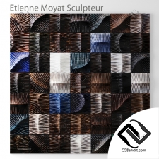 Настенное искусство Wall art Etienne Moyat Sculpteur