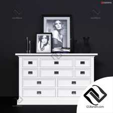 Комод Chest of drawers Dantone Home Oxford White