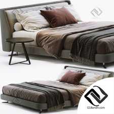 Кровати Bed Minotti Spencer 4