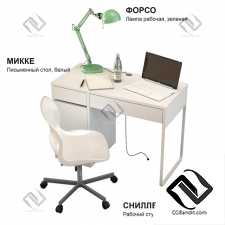 Стол и стул Table and chair IKEA 19