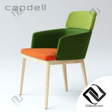 Стул Chair Capdell Upholstered