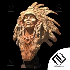Скульптуры American indian