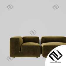 Tacchini Le Mura диван sofa