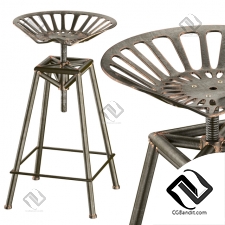 Стул Chair Charlie Industrial Metal