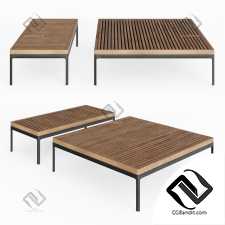 Кофейный столик Gloster Grid Coffee Tables