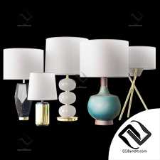 Настольные светильники Table lamps West elm 44