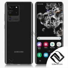 Телефоны Samsung Galaxy 20 Ultra 5G Cosmic Black