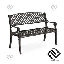 Aluminum Bench by Christopher Knight Home