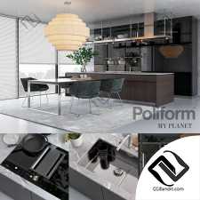 Кухня Kitchen furniture Poliform Varenna My Planet 19