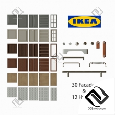 Кухня IKEA facades and handles
