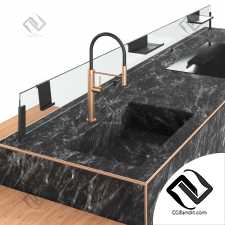 Кухонный остров Valcucine Artematica Soft Outline