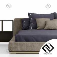 Flexform groundpiece bed