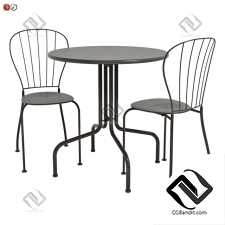 Стол и стул Table and chair Ikea LEKKE