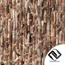 Firewood decor log n1