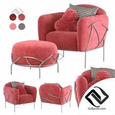 Кресла bonaldo corallo