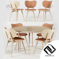 Стол и стул Table and chair AVE MATER, Accent Oval Lounge