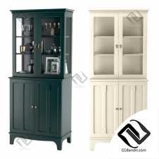Шкафы Cabinets Lommarp with Glass Doors by Ikea