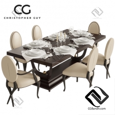Стол и стул Table and chair Christopher guy Fontaine 76-0103