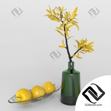 Декоративный набор Decor set with apples 4