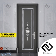 Двери Door FLAVIA FL03DP Nero