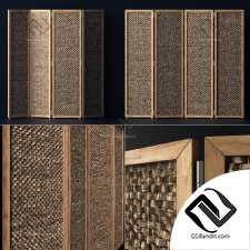 Wood screen decor n1