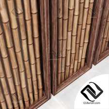 Bamboo decor small frame