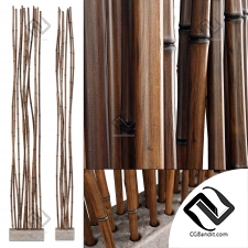 Bamboo low decor n7