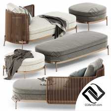 TAPE CORD PAOLINA, BENCH, OTTOMAN Minotti